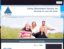 Tablet Screenshot of cms-advisors.com
